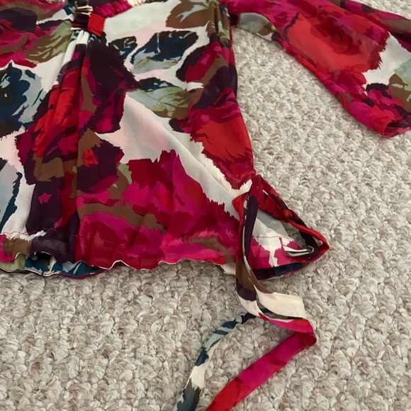 Diane von Ferstenburg yellow top size 2 - Picture 5 of 5